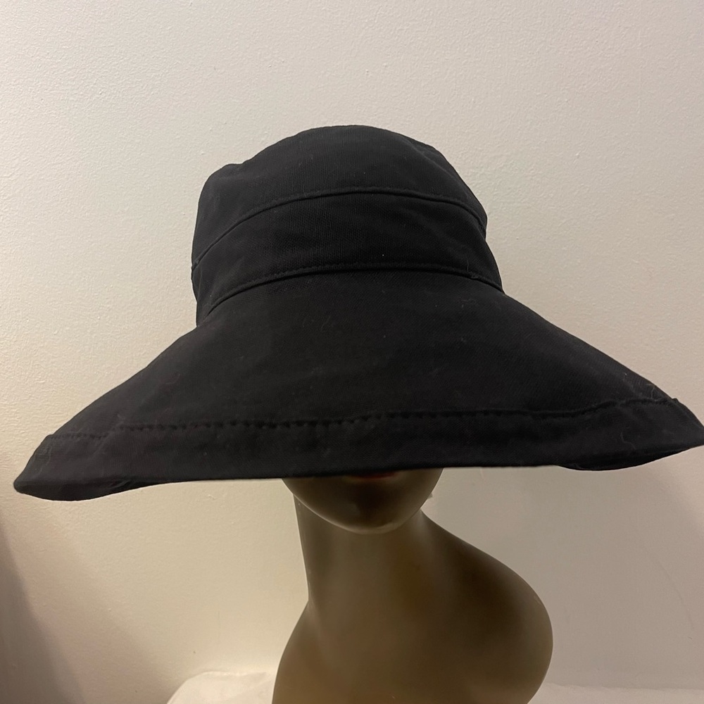 Scala NWOT Lanikai Sun Hat 100% Cotton Canvas UPF 50+ Sun Protection - Picture 2 of 7